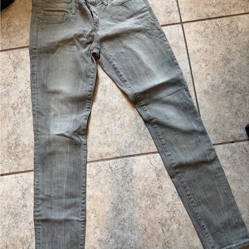 GAP Women's Light Gray Skinny Jeans